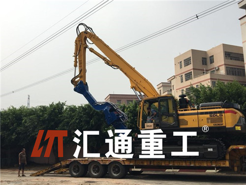 挖掘機(jī)打樁臂、打樁臂、打樁錘、挖掘機(jī)打樁臂廠家